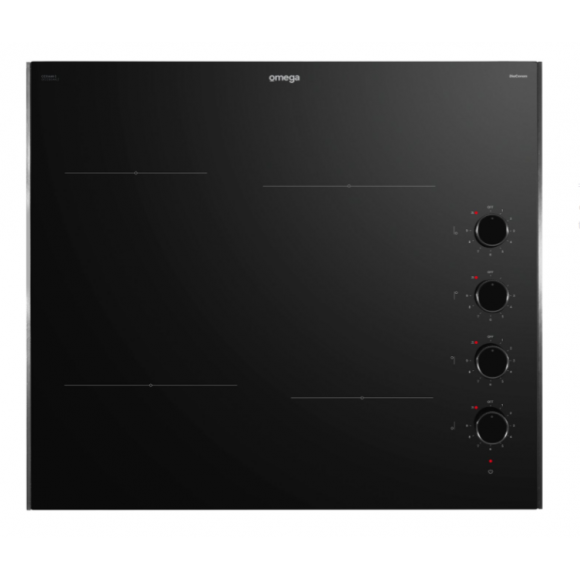 OCC604KZ Omega 60cm Ceramic Cooktop with Knob Control 